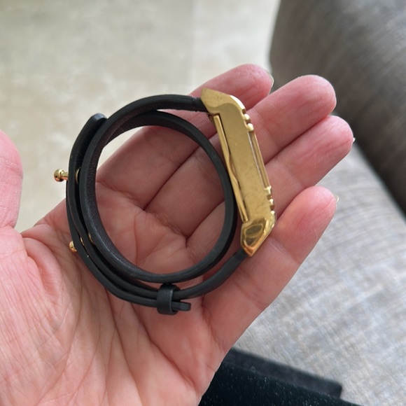 Tory Burch for Fitbit Flex 2 double wrap leather bracelet - Picture 6 of 7